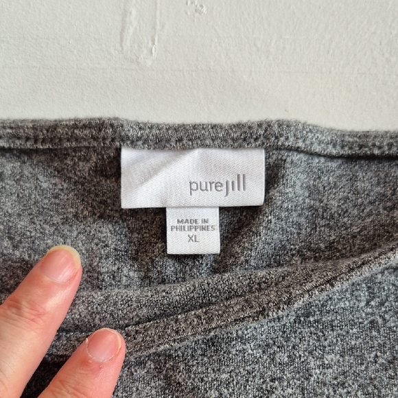 HOLIDAY SALE pureJill Boxy Cotton Sweater - Picture 2 of 5